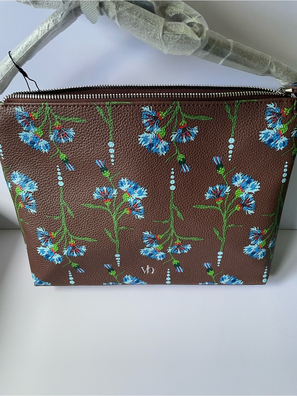 NWT Vera Bradley Large Hipster in Bachelor Button Dot Floral